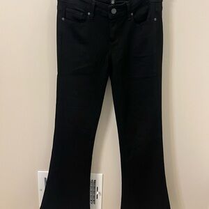 PAIGE Black Denim Jeans